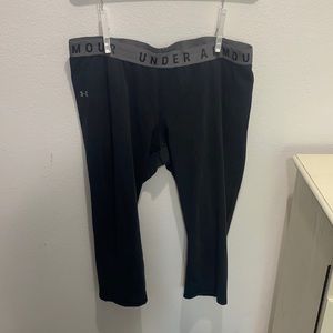 Under armour black Capri